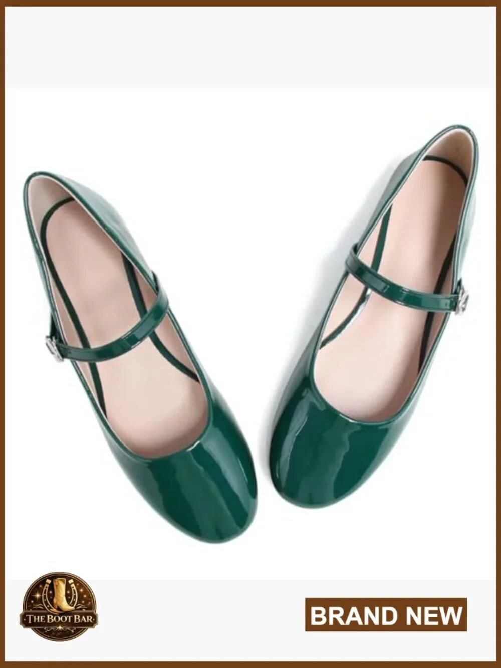 Women's Mary Jane Flats Square Toe Slip On Buckle Flats Soft Comfortable Casual